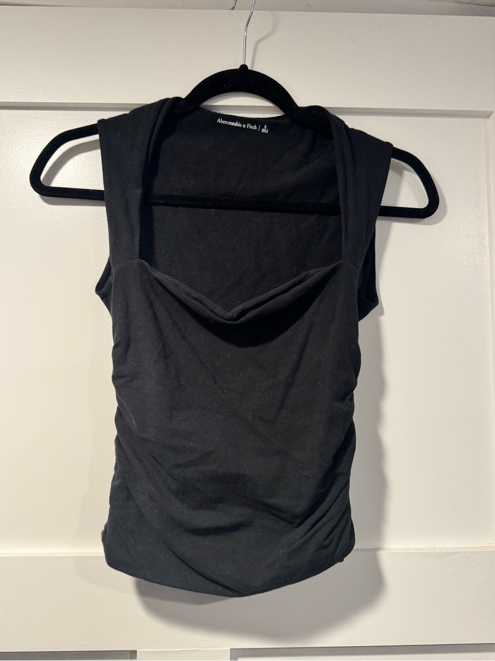 Abercrombie & Fitch Black Sleeveless Top